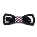 Rounded Hollow Wooden Bow Tie