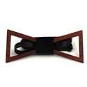 Triangular Hollow Wooden Bow Tie