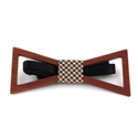 Hollow Triangular Wooden Bow Tie