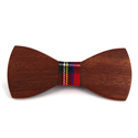 Solid Wood Bow Tie
