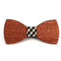 Smooth Wooden Bow Tie