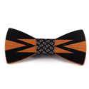Painted Wooden Bow Tie