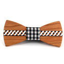 Painted Wood Bow Tie