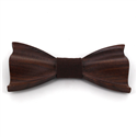 Textured Wood Bow Tie