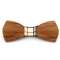 Textured Wood Bow Tie