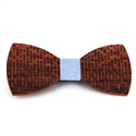 Wooden Bow Tie - Strokes