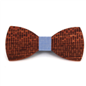 Wooden Bow Tie Strokes