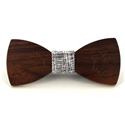 Zodiac Aries Wooden Bow Tie