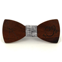 Zodiac Cancer Wooden Bow Tie