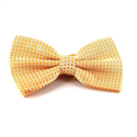 Orange Bow Tie with Orange Dots