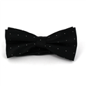 Black Bow Tie with Shimmering Dots