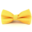 Yellow Polka Dot Bow Tie for Children
