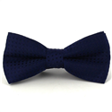 Children's Navy Blue Polka Dot Bow Tie