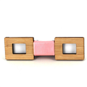 Bamboo Hollow Square Kids Bow Tie
