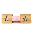 Star Hollow Bamboo Kids Bow Tie