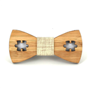 Children's Bamboo Hollow Puzzle Bow Tie