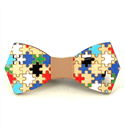 Bamboo Puzzle Kids Bow Tie