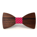 Children's Solid Wood Bow Tie