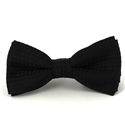 Children's Black Polka Dot Bow Tie