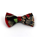 Red Paisley Bow Tie