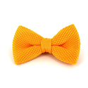Solid Gold Knit Bow Tie