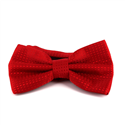Red Bow Tie with Red Dots