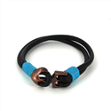 Leather Bracelet with Anchor