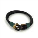 Leather Bracelet with Anchor