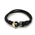 Leather Bracelet with Anchor