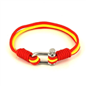 Spanish Flag Stirrup Bracelet