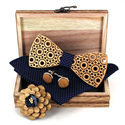 Wooden Bow Tie Set