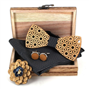 Wooden Bow Tie Set