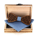 Wooden Bow Tie Set