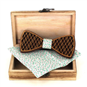Wooden Bow Tie Set