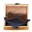 Wooden Bow Tie Set