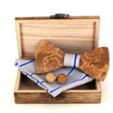 Wooden Bow Tie Set