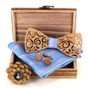 Wooden Bow Tie Set