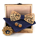 Wooden Bow Tie Set