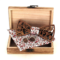 Wooden Bow Tie Set