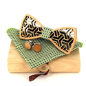 Wooden Bow Tie Set