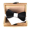 Wooden Bow Tie Set