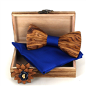 Wooden Bow Tie Set