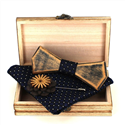 Wooden Bow Tie Set