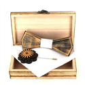 Wooden Bow Tie Set